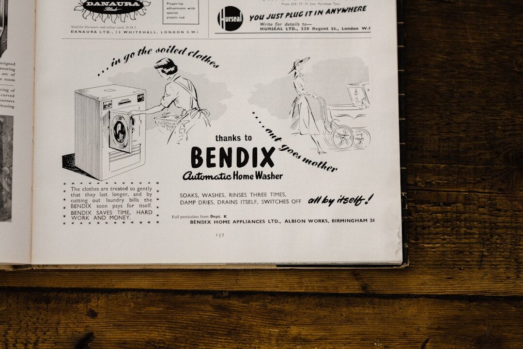 old magazine ad