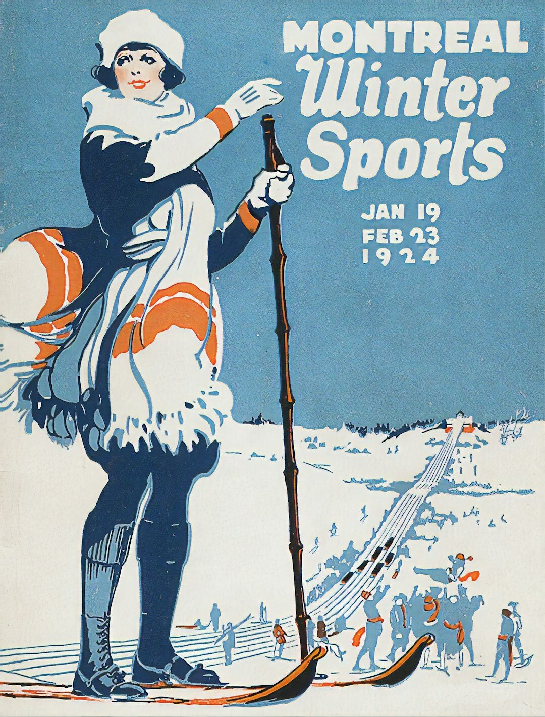 vintage french advertisement poster